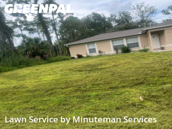 Lawn Mowing in North Port, 34286, Yard Maintenance by Minuteman Services, work completed in Oct , 2025