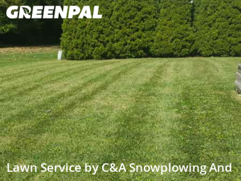 Lawn Care Servicein Arlington Heights,60004,Lawn Mowing by C&A Snowplowing And , work completed in Dec , 2025