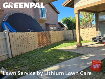 Landscaper In Moreno Valley,92551,Landscape Design by Lithium Lawn Care , work completed in Oct , 2025