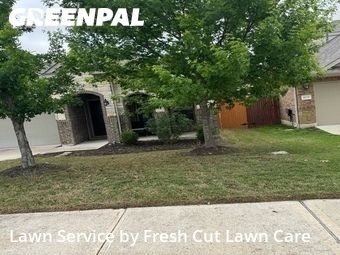 Lawn mowed in Round Rock, 78681