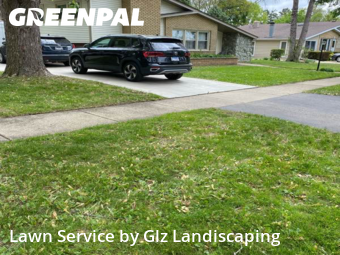 Yard Management in Wheeling, 60090, Front Yard Mowing by Glz Landiscaping, work completed in Nov , 2025