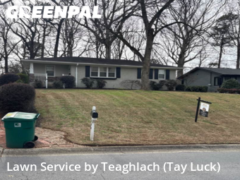 Lawn Carein Smyrna,30080,Yard Mowing by Teaghlach (Tay Luck), work completed in Feb , 2026