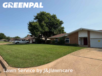 Yard Cuttingin Moore,73160,Lawn Care by J&Jlawncare, work completed in Dec , 2025