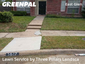 Lawn Carein Mesquite,75149,Grass Cutting by Three Pillars Landsca, work completed in Nov , 2025