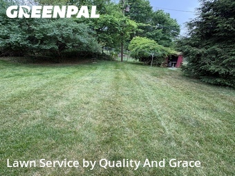 Lawn Servicein Roanoke,24015,Lawn Maintenance by Quality And Grace, work completed in Jun , 2026