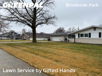 Yard Cutting in Fort Wayne, 46835, Yard Mowing by Gifted Hands , work completed in Dec , 2025