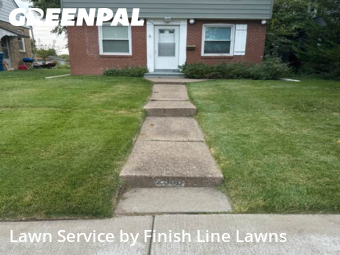 Mowing Services in Rock Island, 61201, Grass Cutting by Finish Line Lawns, work completed in Dec , 2025