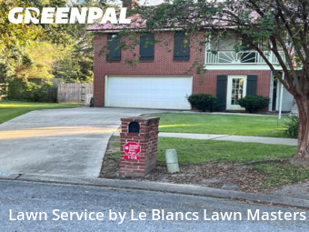 Lawn Cuttingin Lafayette,70508,Lawn Mowing Service by Le Blancs Lawn Masters, work completed in Nov , 2025