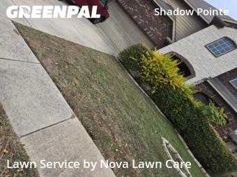 Yard Grooming in Round Rock, 78665, Front Yard Mowing by Nova Lawn Care , work completed in Dec , 2025