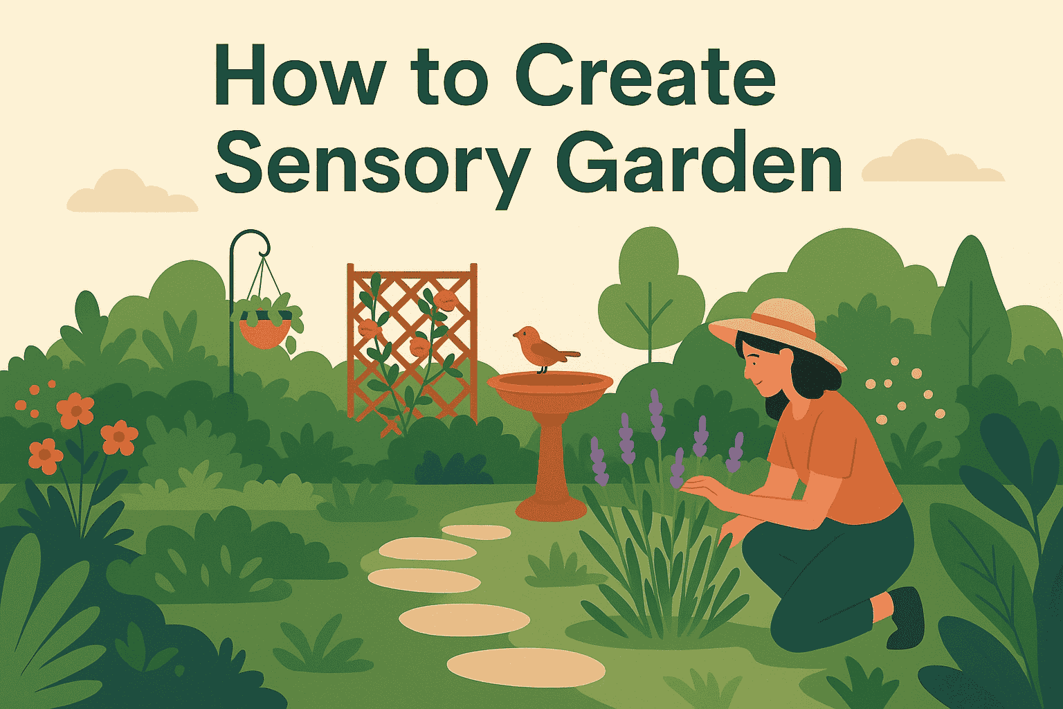 How to Create a Sensory Garden (sample)