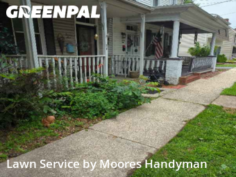 Yard Mowing in Camden, 19934, Lawn Maintenance by Moores Handyman, work completed in Nov , 2025