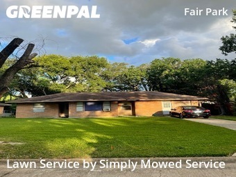 Lawn Mowingin Baytown,77521,Grass Cut by Simply Mowed Service, work completed in Dec , 2025