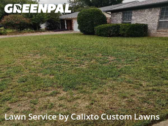 Yard Cuttingin North Richland Hills,76180,Lawn Cutting by Calixto Custom Lawns, work completed in Feb , 2026