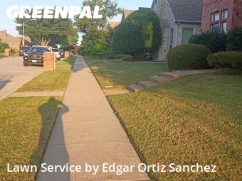 Lawn Maintenancein Richardson,75082,Lawn Mowing by Edgar Ortiz Sanchez, work completed in Jun , 2026