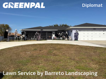 Lawn Mowing in Cape Coral, 33909, Lawn Maintenance by Barreto Landscaping, work completed in Dec , 2025