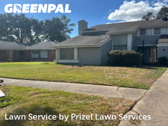 Grass Cutin Pearland,77581,Lawn Cutting by Prizel Lawn Services, work completed in Dec , 2025