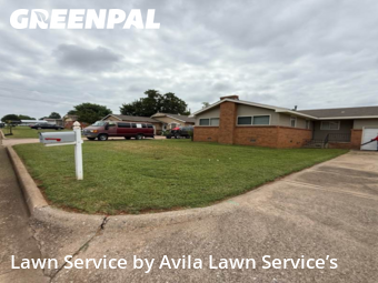 Grass Cutin Midwest City,73130,Yard Cutting by Avila Lawn Service’s, work completed in Jan , 2026