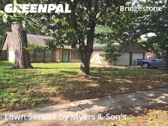 Grass Cutin Spring,77388,Yard Mowing by Myers & Son's, work completed in Jun , 2026
