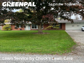 Lawn Mowin Saginaw,48638,Lawn Cutting by Chuck’s Lawn Care , work completed in Dec , 2025