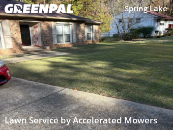 Front Yard Mowing in Birmingham, 35235, Mowing Services by Accelerated Mowers , work completed in Nov , 2025