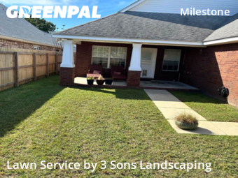 Yard Mowing in Ensley, 32533, Yard Care by 3 Sons Landscaping, work completed in Oct , 2025