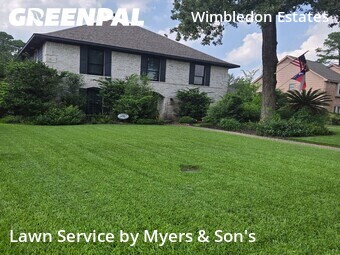 Grass Cuttingin Spring,77379,Lawn Cutting by Myers & Son's, work completed in Jun , 2026
