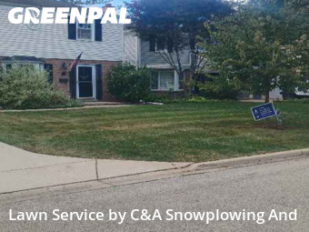 Lawn Carein Arlington Heights,60005,Grass Cutting by C&A Snowplowing And , work completed in Dec , 2025