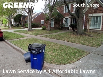 Lawn Mowing Servicein League City,77573,Lawn Mowing Service by A 1 Affordable Lawns, work completed in Jun , 2026