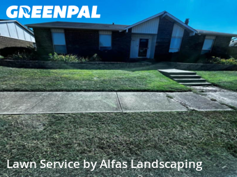 Lawn Mowin The Colony,75056,Lawn Service by Alfas Landscaping, work completed in Nov , 2025