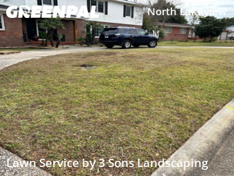Backyard Mowing in Pensacola, 32503, Lawn Services by 3 Sons Landscaping, work completed in Dec , 2025