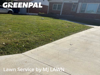 Lawn Care Servicein Affton,63123,Lawn Mowing by MJ LAWN, work completed in Oct , 2025