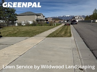 Lawn mowed in Syracuse, 84075