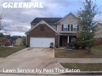 Lawn Mowing in Athens, 30606, Weekly Mowing by Pass The Baton, work completed in Nov , 2025