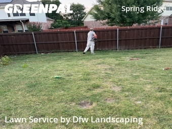 Yard Mowingin Plano,75025,Grass Cutting by Dfw Landscaping , work completed in Jul , 2026