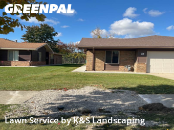 Yard Cuttingin Joliet,60432,Lawn Cutting by K&S Landscaping, work completed in Feb , 2026