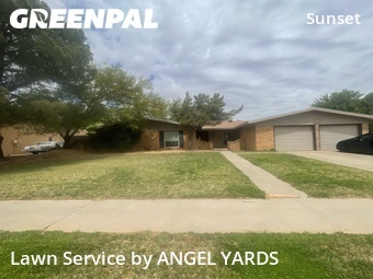 Lawn mowed in El Paso, 79922