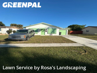 Lawn mowed in Palm Beach Gardens, 33410