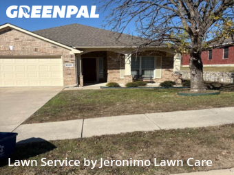 Grass Cutin Benbrook,76126,Lawn Mowing Service by Jeronimo Lawn Care , work completed in Jan , 2026