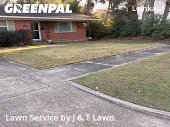 Landscaper In Mobile,36604,Landscaping Maintenance by J & T Lawn , work completed in Jan , 2026