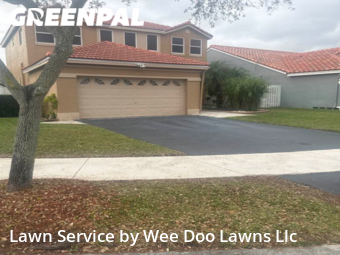 Yard Cuttingin Weston,33326,Lawn Mowing by Wee Doo Lawns Llc, work completed in Dec , 2025