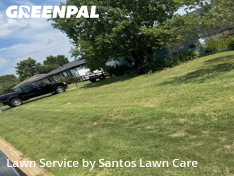 Yard Mowingin Bedford,76022,Grass Cut by Santos Lawn Care , work completed in Dec , 2025