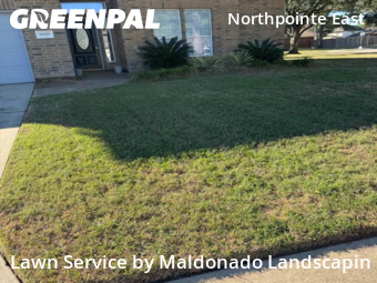 Lawn Cuttingin Tomball,77375,Lawn Mow by Maldonado Landscapin, work completed in Jan , 2026