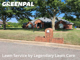 Yard Upkeep in Fort Smith, 72916, Front Yard Mowing by Legendary Lawn Care, work completed in Dec , 2025