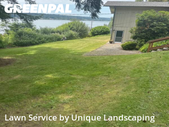 Backyard Mowing in Sammamish, 98074, Grass Cutting by Quality Landscaping, work completed in Oct , 2025