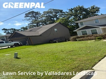 Lawn Mowingin Conroe,77385,Lawn Maintenance by Valladares Landscap, work completed in Jun , 2026