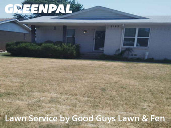 Lawn Mowing Servicein White Settlement,76108,Lawn Cutting by Good Guys Lawn & Fen, work completed in Dec , 2025
