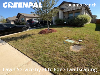 Yard Cuttingin San Antonio,78253,Lawn Service by Elite Edge Landscaping, work completed in Oct , 2025