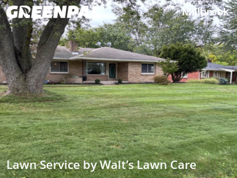 Modern Landscaping In Grand Rapids,49508,Landscaping Maintenance by Walt’s Lawn Care, work completed in Oct , 2025