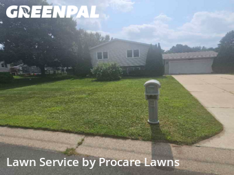 Lawn Management in Eagan, 55122, Yard Maintenance by Procare Lawns, work completed in Nov , 2025