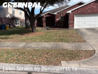 Yard Cuttingin Humble,77396,Lawn Mow by Dominion Lc Tx, work completed in Jan , 2026